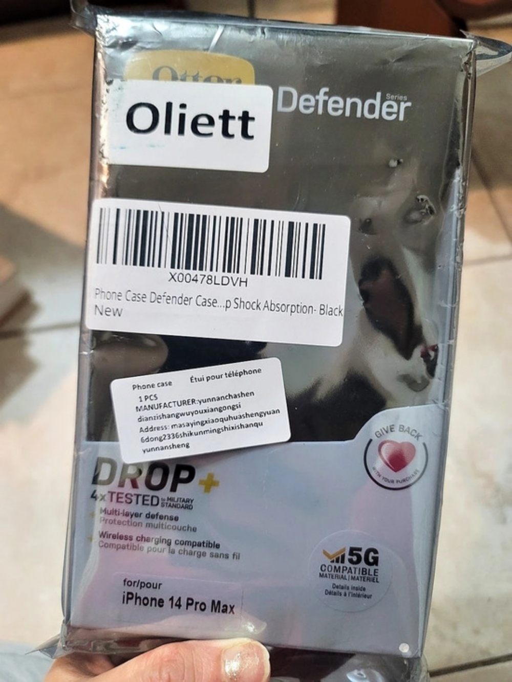 Oliett Defender Phone Case for iPhone 14 Pro Max NWT